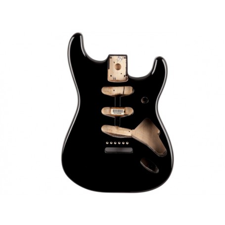 FENDER Classic Series '60s Stratocaster SSS Alder Body Black