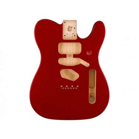 FENDER Deluxe Tele Alder Body Candy Apple Red