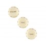 FENDER Stratocaster Soft Touch Knobs Aged White