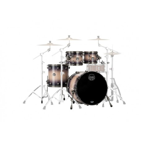 MAPEX Se529xbbpz Saturn Evolution Birch Rock 4 Pezzi Exotic Violet Burst