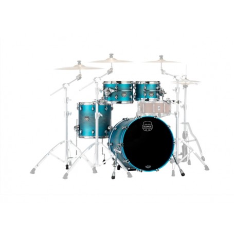 MAPEX Se529xbpb Saturn Evolution Birch Rock 4 Pezzi Piano Black