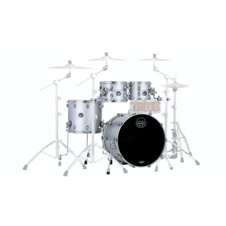 MAPEX Se529xmpd Saturn Evolution Maple Rock 4 Pezzi Iridium Silver