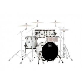 MAPEX Se504xbbpi Saturn Evolution Birch Fusion 4 Pezzi Polar White