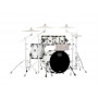 MAPEX Se504xbbpi Saturn Evolution Birch Fusion 4 Pezzi Polar White