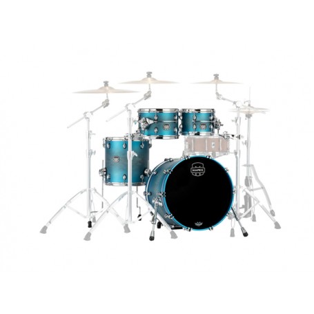 MAPEX Se504xmpt Saturn Evolution Maple Fusion 4 Pezzi Exotic Azure Burst