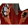 OVATION CE44-RR Celebrity Elite High-Gloss Ruby Red