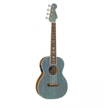 FENDER Dhani Harison Uke WN Turquoise