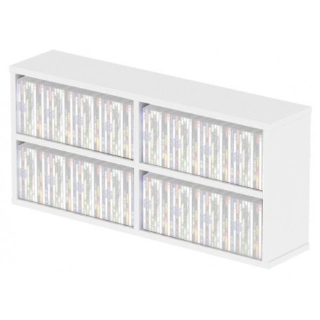 GLORIOUS CD Box 180 White BOX PER 180 CD BIANCO