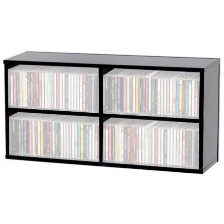 GLORIOUS CD Box 180 Black RACCOGLITORE IN LEGNO NERO PER 180 CD