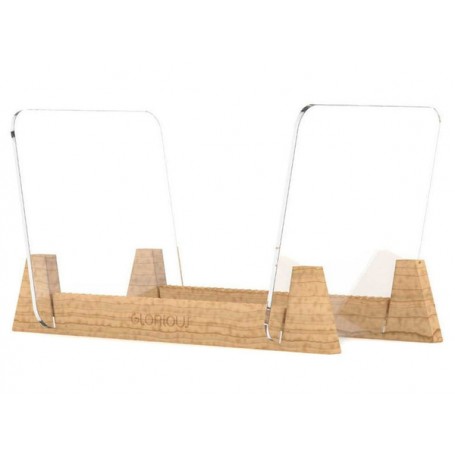 GLORIOUS Record Stand 75 SUPPORTO IN LEGNO PER DISCHI IN VINILE