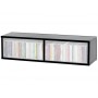 GLORIOUS CD Box 90 Black RACCOGLITORE IN LEGNO NERO PER 90 CD