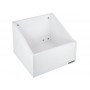 GLORIOUS Record Box 110 Advanced White BOX IN LEGNO PER 110 VINILI BIANCO