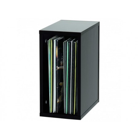 GLORIOUS Record Box 55 Black BOX IN LEGNO PER 55 VINILI NERO