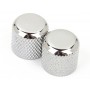 FENDER Telecaster/Precision Bass Dome Knobs Chome (2)