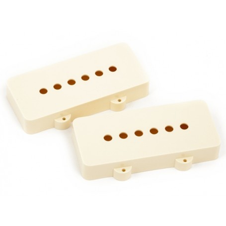 FENDER Pickup Covers Jazzmaster Aged White (2)