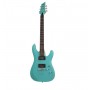 SCHECTER C6 Deluxe Satin Aqua