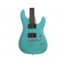 SCHECTER C6 Deluxe Satin Aqua