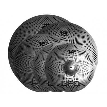 UFO Low Volume Cymbals Set 2 con borsa