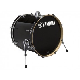 YAMAHA SBB2217RBL Stage Custom Birc Kik Drum 22"x17" Raven Black