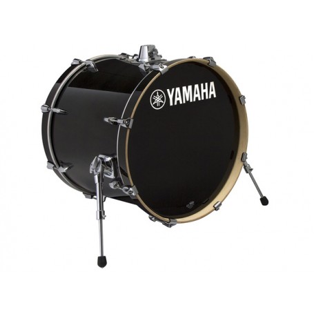 YAMAHA SBB2217RBL Stage Custom Birc Kik Drum 22"x17" Raven Black