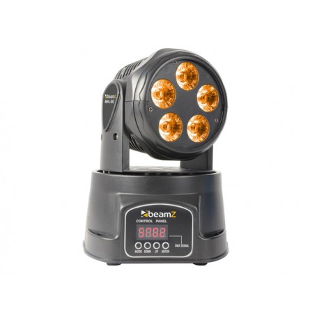 BEAMZ MHL90 Mini Moving Head Wash 5x18W