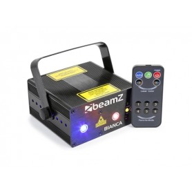 Beamz Bianca Double Laser RGB Gobo IRC 330mW