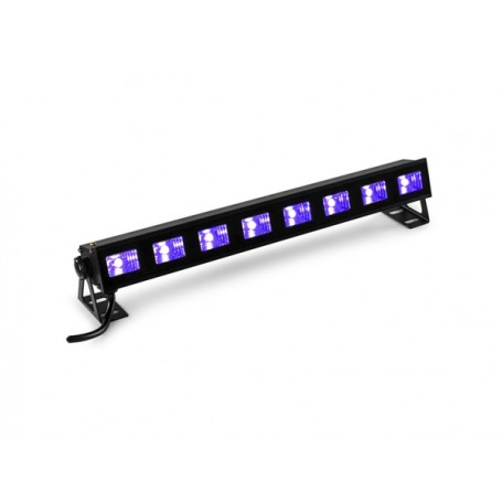 BEAMZ Buvw83 Led Bar 8x3w Uv/ww 2in1