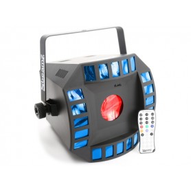 BEAMZ Led Cub4 Ii 2x10w Quad+64rgb+ Dmxir