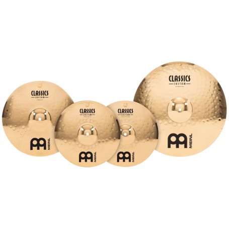 MEINL CC141620 Classics Custom Brilliant Cymbal Set