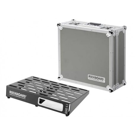 ROCKBOARD QUAD 4.1 C Pedalboard with Flight Case (47x33cm)