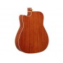 YAMAHA TransAcoustic FGC-TA Brown Sunburst