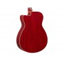 YAMAHA TransAcoustic FSC-TA Ruby Red