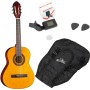 EKO CS5 Pack Chitarra Classica 3/4 con Borsa e Accessori