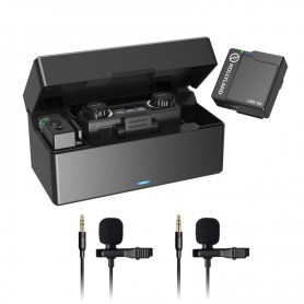 Hollyland LARK 150 Duo Black Case - 2-Person Wireless Microphone System
