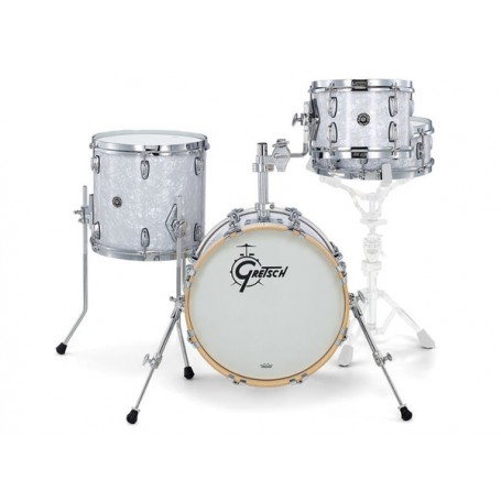 GRETSCH DRUMS GB‐M264 Brooklyn Micro Kit White Marine Pearl