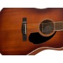 FENDER PD 220E Dreadnought All Mahogany Aged Cognac Burst