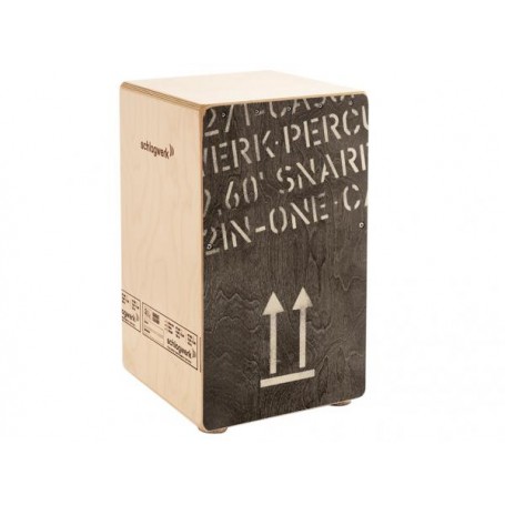 SCHLAGWERK CP404 Black 2inOne Snare Cajon