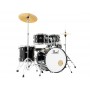 PEARL RS585C/C31 Roadshow Jet Black con Hardware e Piatti Sabian