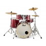 PEARL EXX705NBR/C704 Export with Hardware/Cymbals Black Cherry Glitter