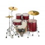 PEARL EXX705NBR/C704 Export with Hardware/Cymbals Black Cherry Glitter