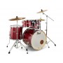 PEARL EXX705NBR/C704 Export with Hardware/Cymbals Black Cherry Glitter