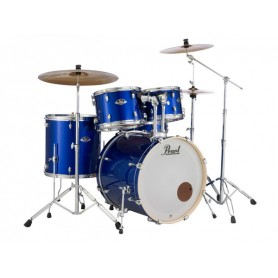 PEARL EXX725SBR/C717 Export with Hardware/Cymbals High Voltage Blue