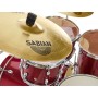 PEARL EXX725BR Export Standard Cherry Glitter con Set Sabian SBR