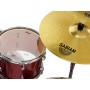 PEARL EXX725SBR/C704 Export Fusion Black Cherry Glitter con Set Sabian SBR