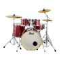 PEARL EXX725SBR/C704 Export Fusion Black Cherry Glitter con Set Sabian SBR
