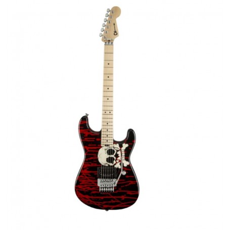 CHARVEL Pro-Mod Warren DeMartini Signature Blood and Skull