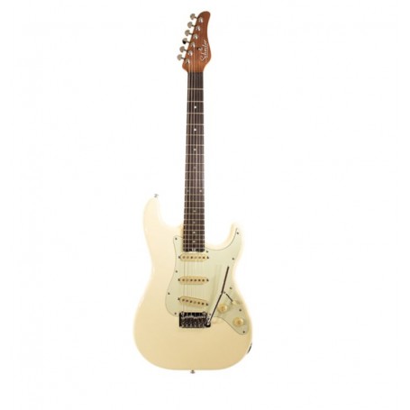 SCHECTER Route 66 Saint Louis SSS Aged White