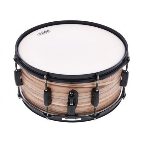 TAMA WP1465BK-NZW Woodworks 14"x6.5" Natural Zebrawood Wrap