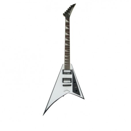 JACKSON JS32T Rhoads AM White with Black Bevels