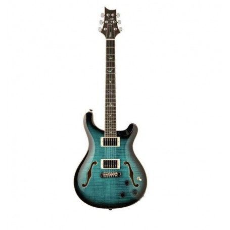 PRS SE Hollowbody II Piezo Peacok Blue SmokeBurst